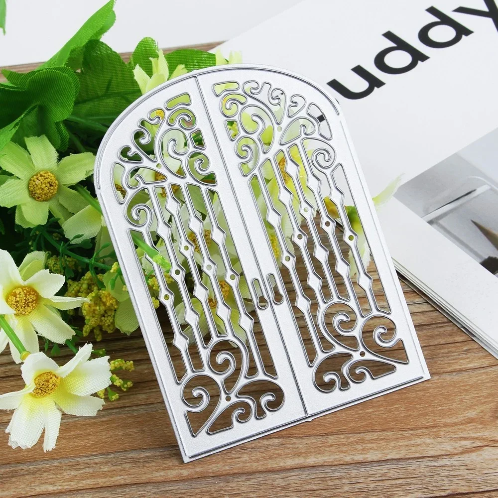 Door Window Metal Cutting Dies Stencil Scrapbooking Photo Album Paper Cards Decorative Craft Cuts