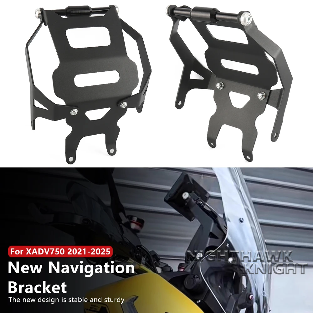 

Держатель для телефона и GPS-навигатора для мотоцикла Honda XADV750 X-ADV 750 2021-2025, крепление 12/22 мм