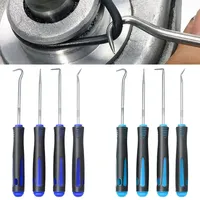 4Pcs/Set Auto Oil Seal O-Ring Seal Gasket Car Oil Seal Screwdrivers Pick Puller Remover Car Repair Tools Pick Hooks Tools