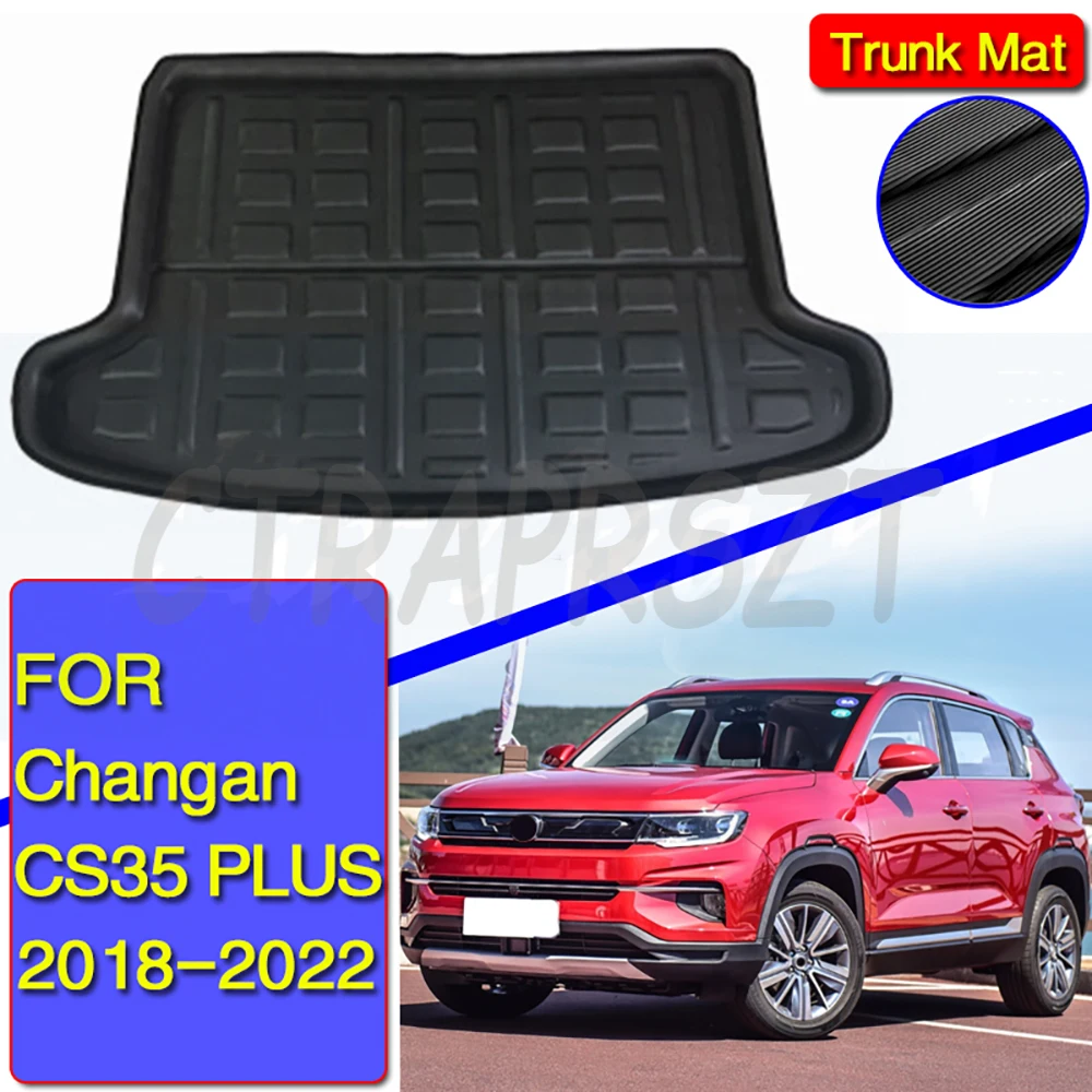 

Car Boot Mats For Changan CS35 PLUS 2018-2022 Waterproof Carpet Muds Car Trunk Mats Storage Pads Auto Interior Accessories