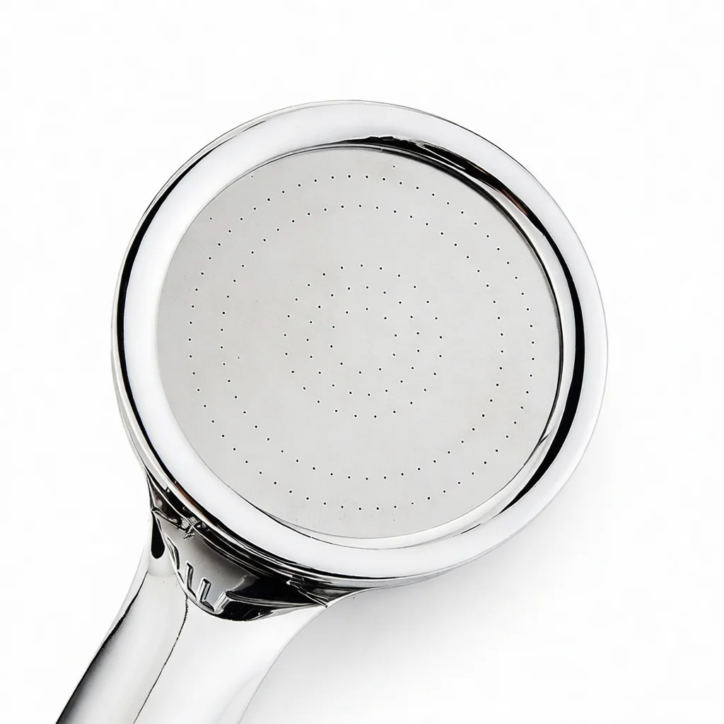Ultra Slim Rainfall Shower Head Handheld High Pressure Sprayer Water Saving Detachable Nozzle Round Bathroom Bath Tool