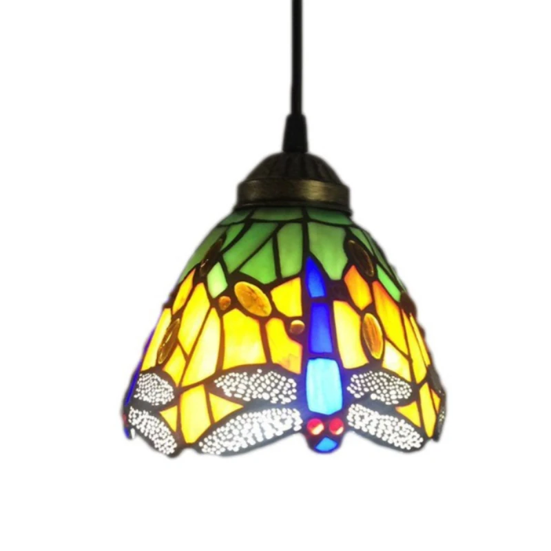 Moroccan Vintage Colored Glass Pendant Lights Designer Creative Hanging Lamps Living Room Bedroom Restaurant Artistic Chandelier