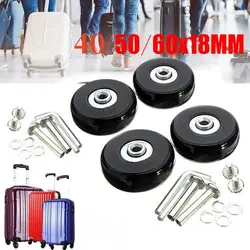 57-59MM Durable Replacement Dia40mm/50mm/60mm Travel Luggage  Wheels Casters  Repair Suitcase Parts Axles Axles Repair Kit