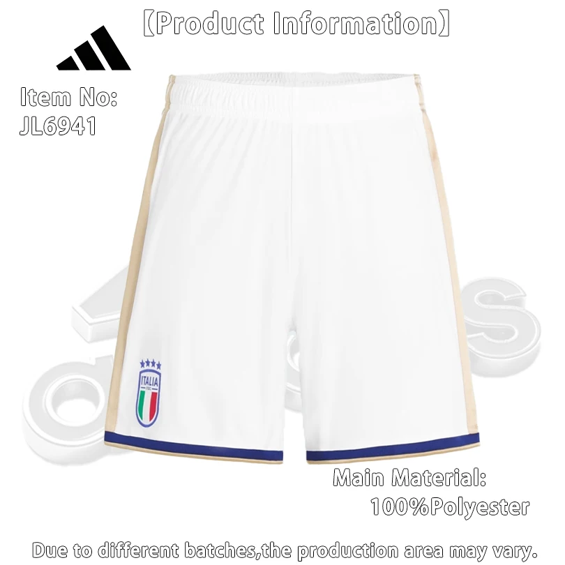26 Nat Trikot Adidas Italien 2026 FIFA Weltmeisterschaft Heim Fan-Version Fußballshorts JL6941