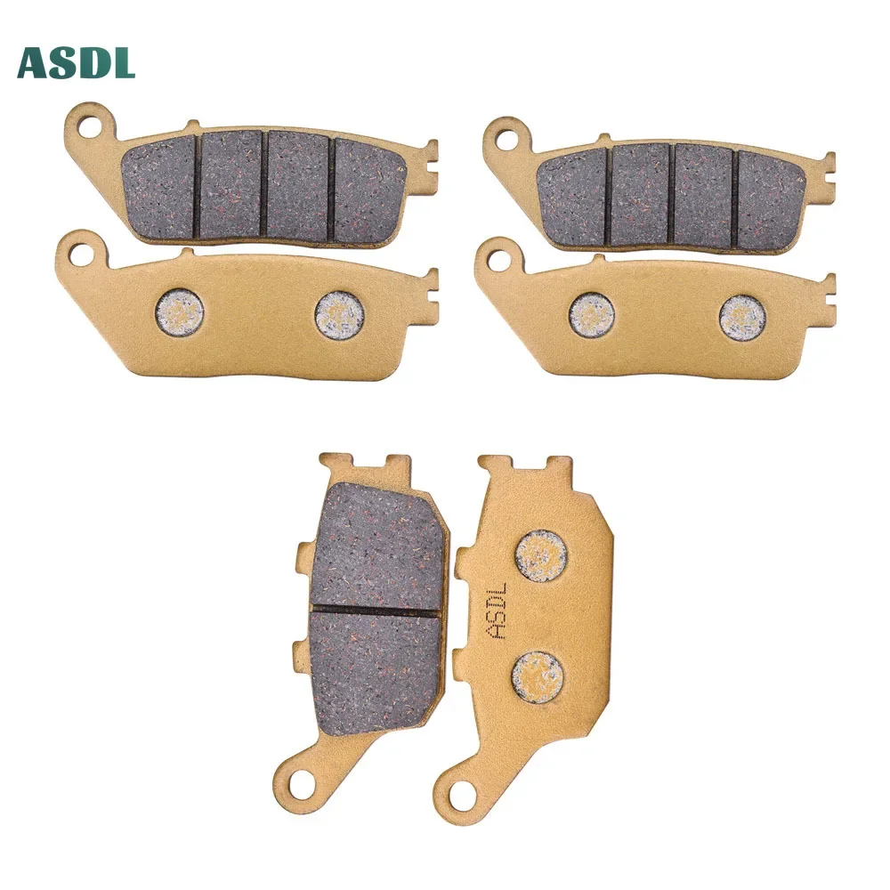 

Motorcycle Front Rear Brake Pads For KAWASAKI KLE 650 Versy/s 2016-2021 Z 650 ER 650 2017-2021 Z750 ZR 750 L7F/L8F/L9F/LAF 07-11