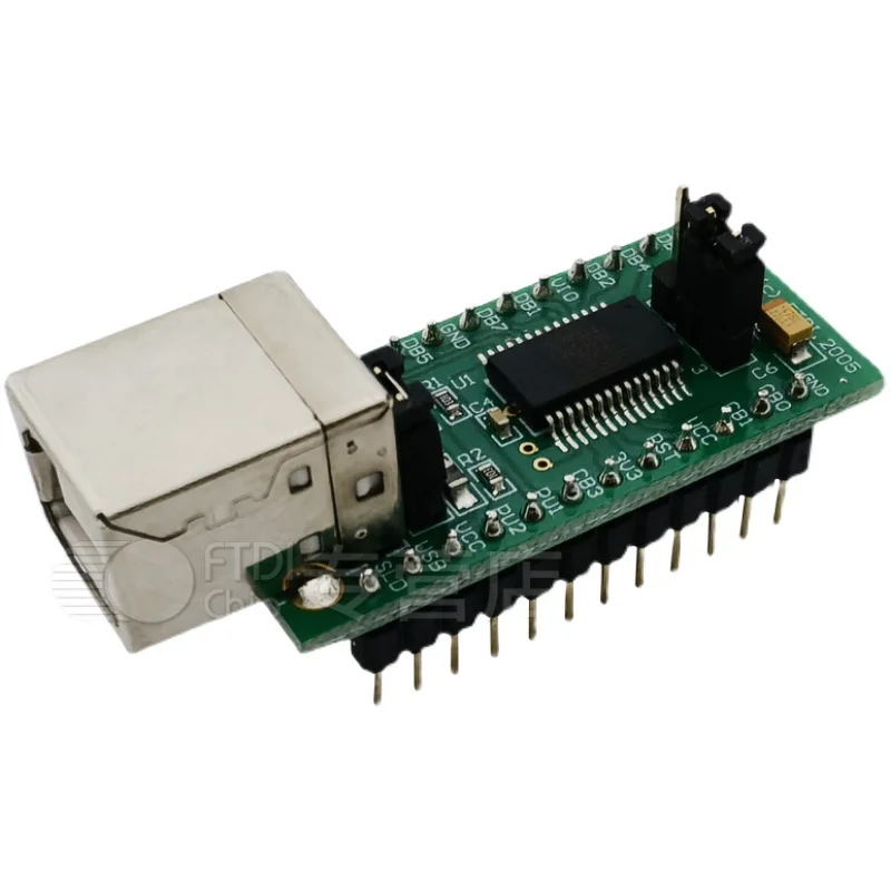 FTD حقيقية UM232R FT232R USB المسلسل UART 5V / 3V TTL وحدة التطوير