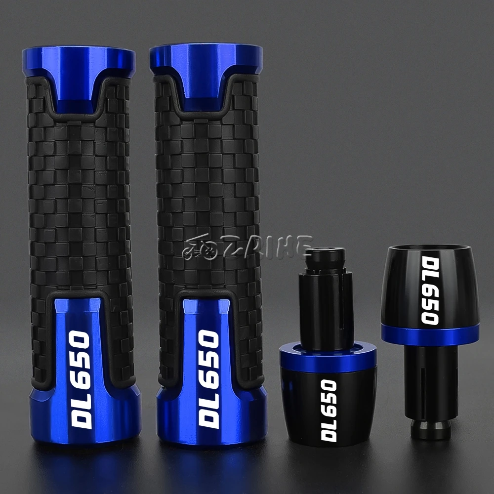 

For SUZUKI DL650 V-STROM DL 650 2004 2005 2006 2007 2008 2009 2010 Motorcycle Handlebar Grips Ends Plug Slider Caps Accessories