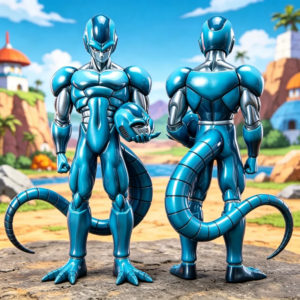 Figura Coleccionable de Metal de Dragon Ball Z de YJ Studio, Estatua de 29 cm/11.42 pulgadas, Figuras de Acción de PVC, Juguetes y Regalos