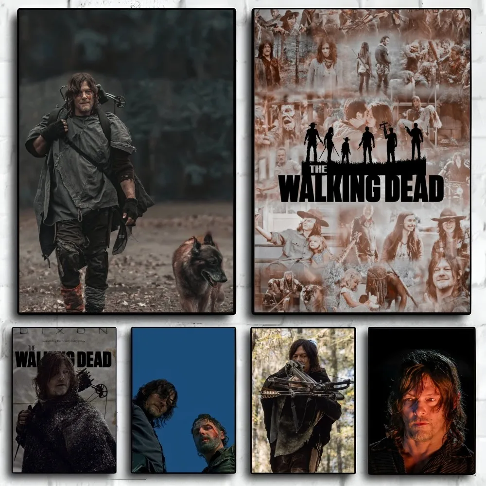 

The Walking Dead Daryl Dixon Poster Paper Print Home Living Room Bedroom Entrance Bar Restaurant Cafe Art Painting Decoration