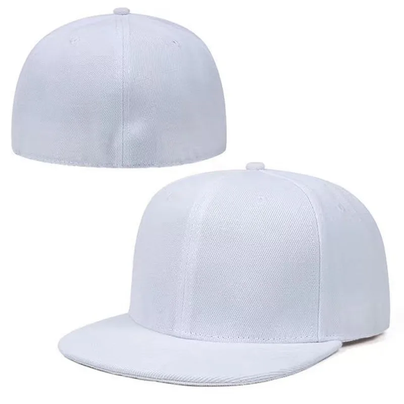 2023 Fashionable hip hop baseball cap back closed flat brim Bald Men\'s and Women\'s Baseball Hat Gorras Para Hombres Snapback