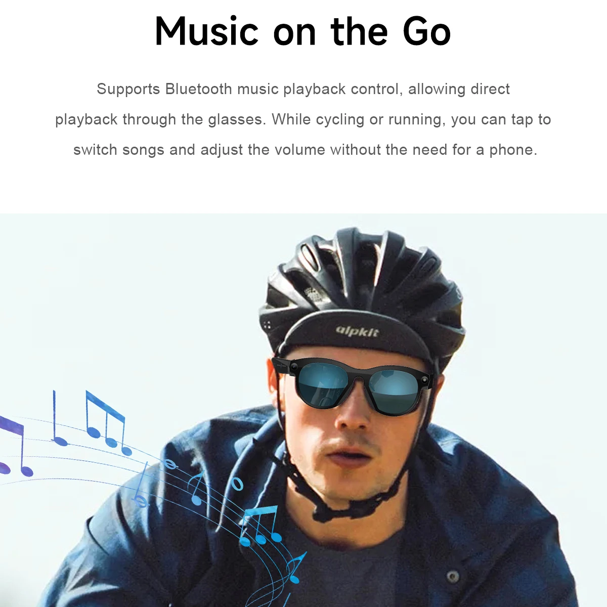 Occhiali intelligenti AI Nuovo Bluetooth Chiamata 1080P HD Occhiali da sole moda per uomo Donna Telecamera di traduzione Cuffie musicali Sport all'aria aperta