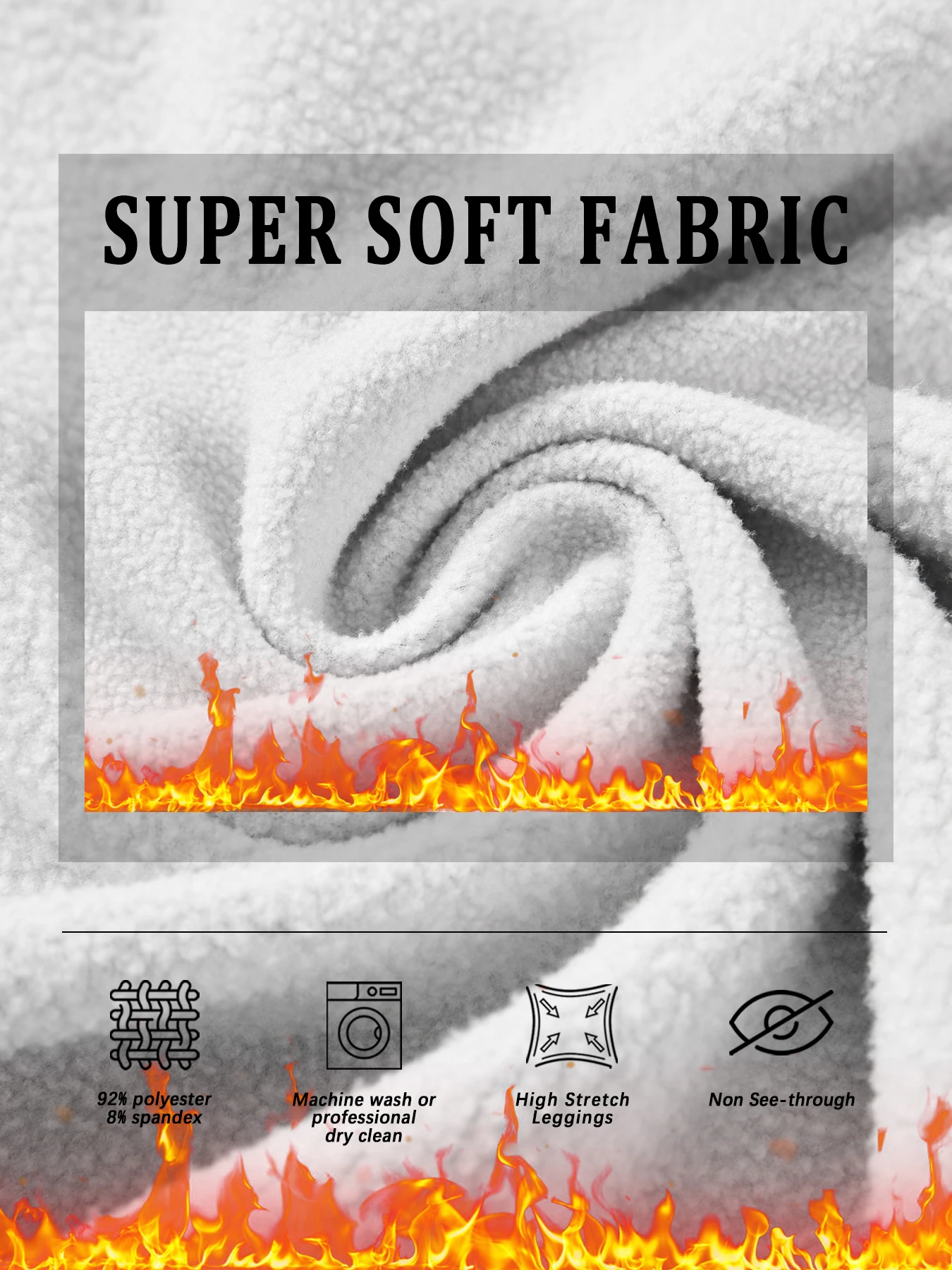 Fleece-Weste für Damen, dick, weich, mit Stehkragen, Reißverschluss, lässige Weste für den täglichen Gebrauch im Winter. – Detail 6