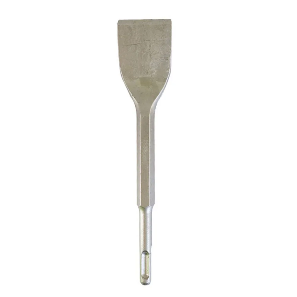 Punta per scalpello per pala 1 pezzo 45 #   Manico quadrato con testa di prelievo elettrica a gomito in acciaio al carbonio per scalpello curvo con martello elettrico