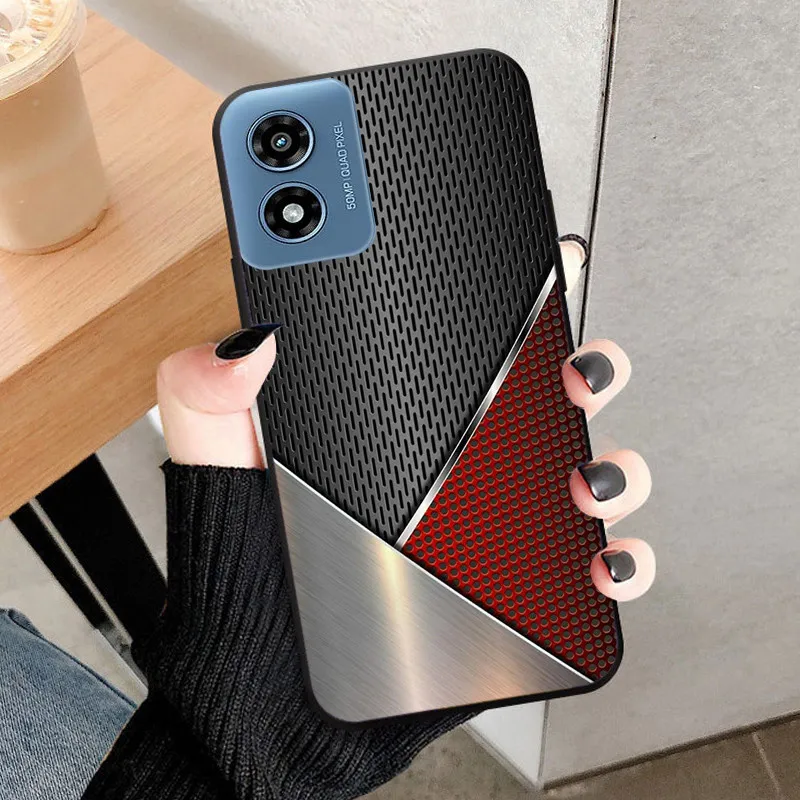 For Motorola Moto G Play 2024 Case Soft Silicone Cool Wolf Shockproof Cover for Motorola Moto G Play Gen 3 TPU Coque Lion Fundas