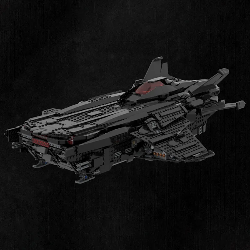 1494pcs MOC Flyingfox XL Super Heroes Dark Knight Model Building Blocks Module Diorama Figure Ship Robot Aircraft Train Toy Gift