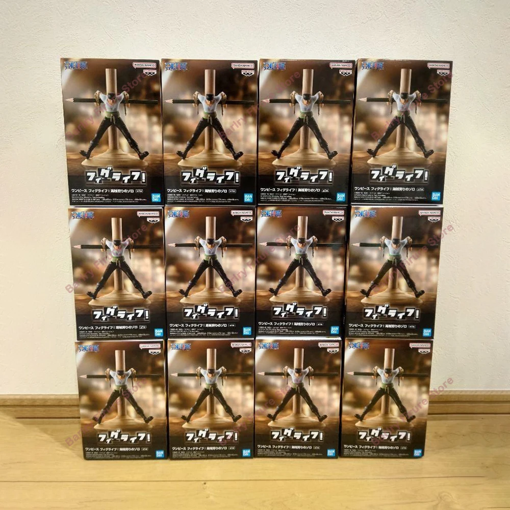 

Fig Life! One Piece Zoro the Pirate Hunt Anime Figure Action Figurine BANPRESTO Genuine Collections Model Toys Holiday Gifts