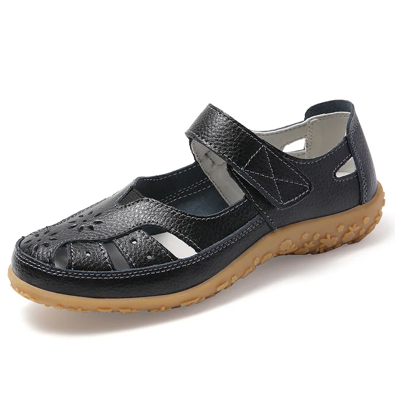 Damen flache Sandalen Sommer mode runde Zehen bequeme Outdoor-Schuhe für Freizeit kleidung Turnschuhe Damen 36-41 Schuhe für Damen