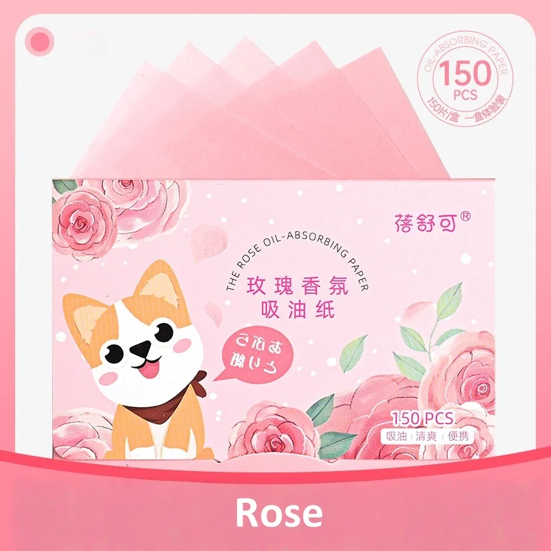 Absorvedor de óleo de pele absorvente rosto blotters folhas de controle de óleo conveniente papel absorvente facial para a escola pele com tendência a acne para