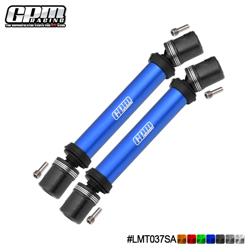 GPM Staal + Legering Voor- & Achter-CVD-aandrijfas voor LOS242046 LOSI 1/8 LMT -LOS04022