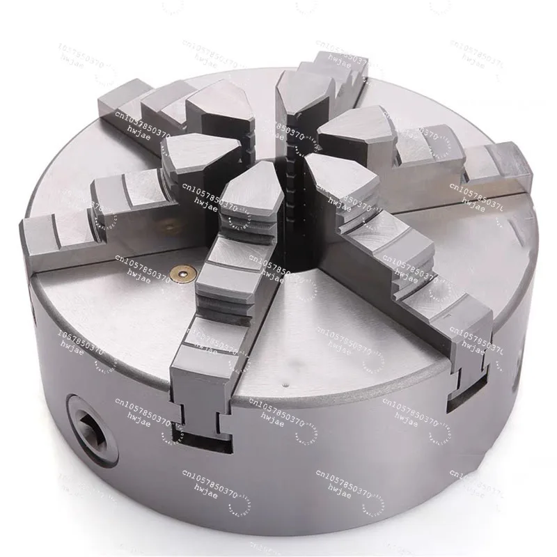 Self-Centering Lathe Chuck Plain Back Hardened Steel for CNC Milling Machine Universal Workpiece Clamping Tool
