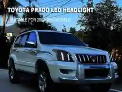LED Headlights For Toyota Land Cruiser Prado Fj120 2003-2009 Headlight Assembly