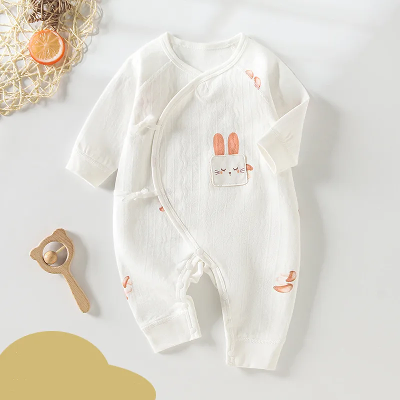 

2024 882001 Four Seasons Fashion jumpsuit with printed straps for outdoor clothing for infants and young children