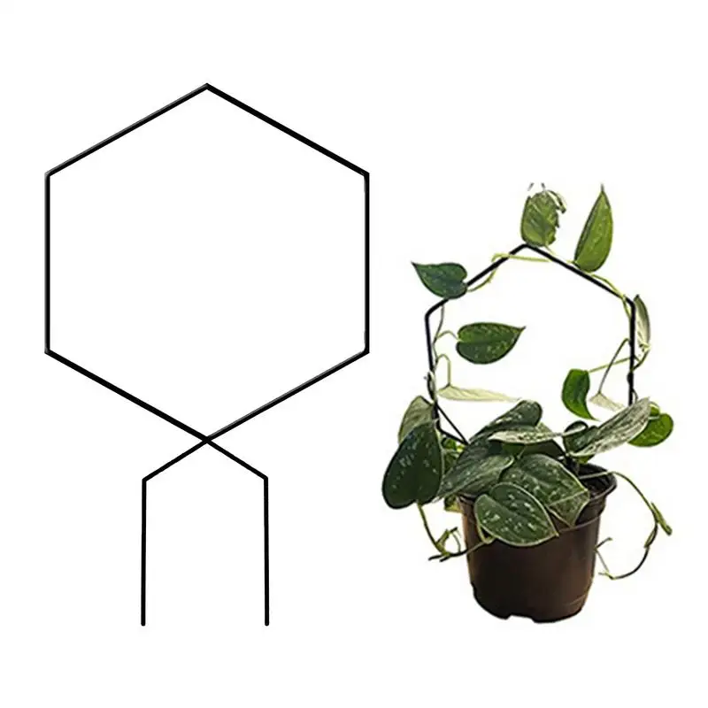 

Plant Support Garden Trellis Shelf Rust-proof Houseplants Metal For Vine Indoor Potted Plants Anti-rust Small Gardening Tools