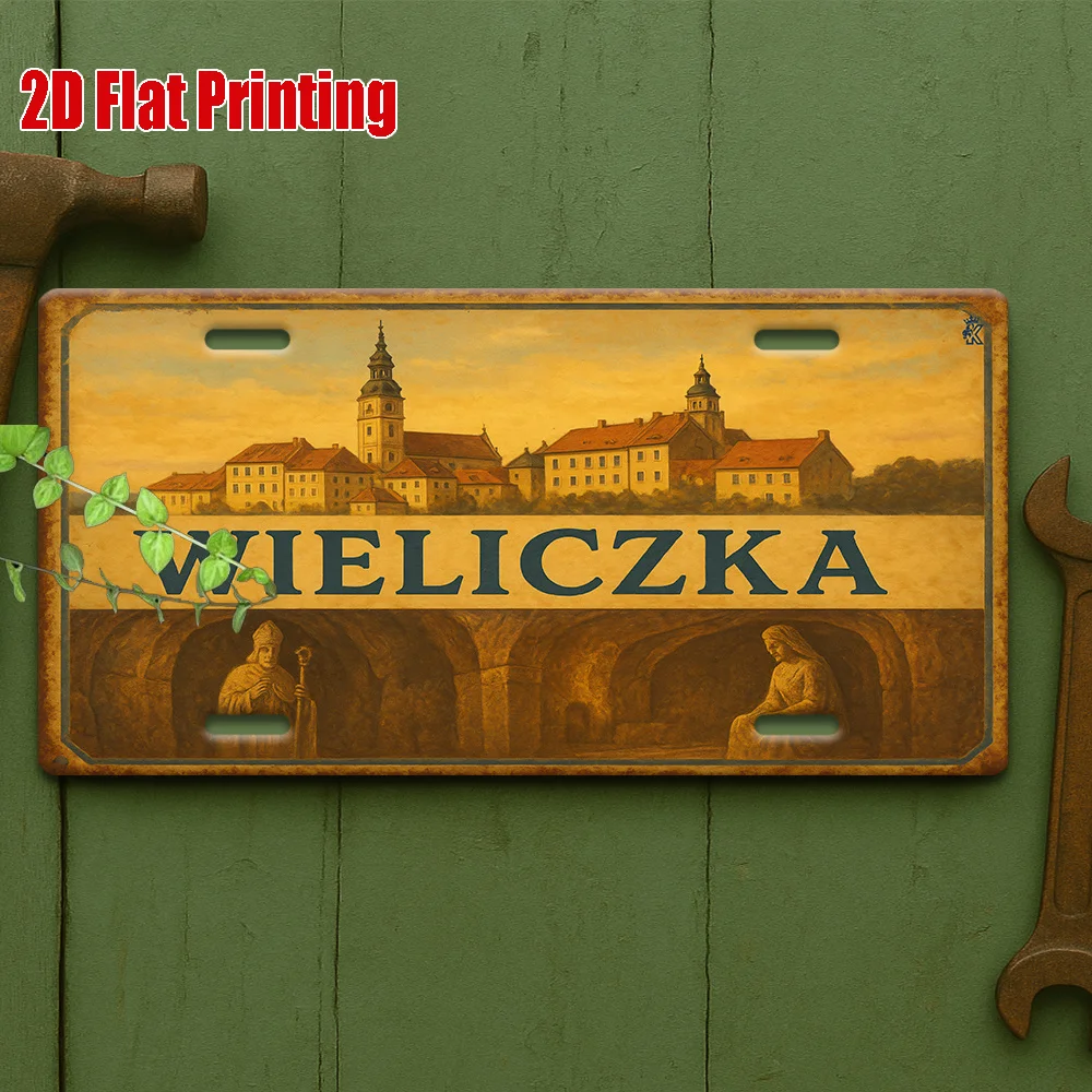 2D Flat, [], 2D Flat Printing, 1pc, Vintage Metal Sign, for Decorationg Only, Outdoor Wall Art (12