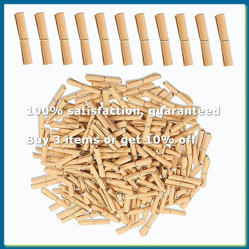 300Pcs Mini Lucky Wishing Paper Scrolls Vintage Message in Bottle Paper for Party Favors