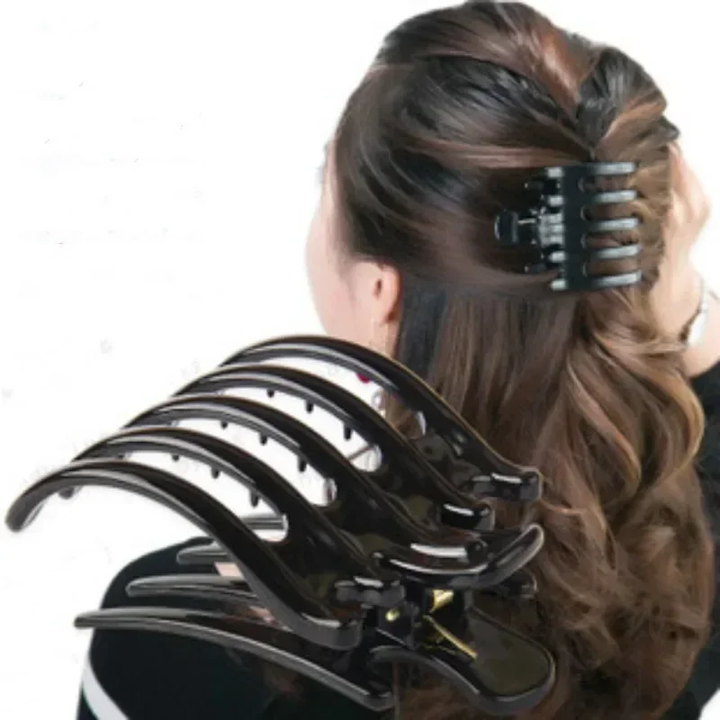 Korean Acrylic Big Size Hair Claws Elegant Frosted Hair Clips Hairpins Barrette Headwear for Women Girl Hair Styling Accessories
