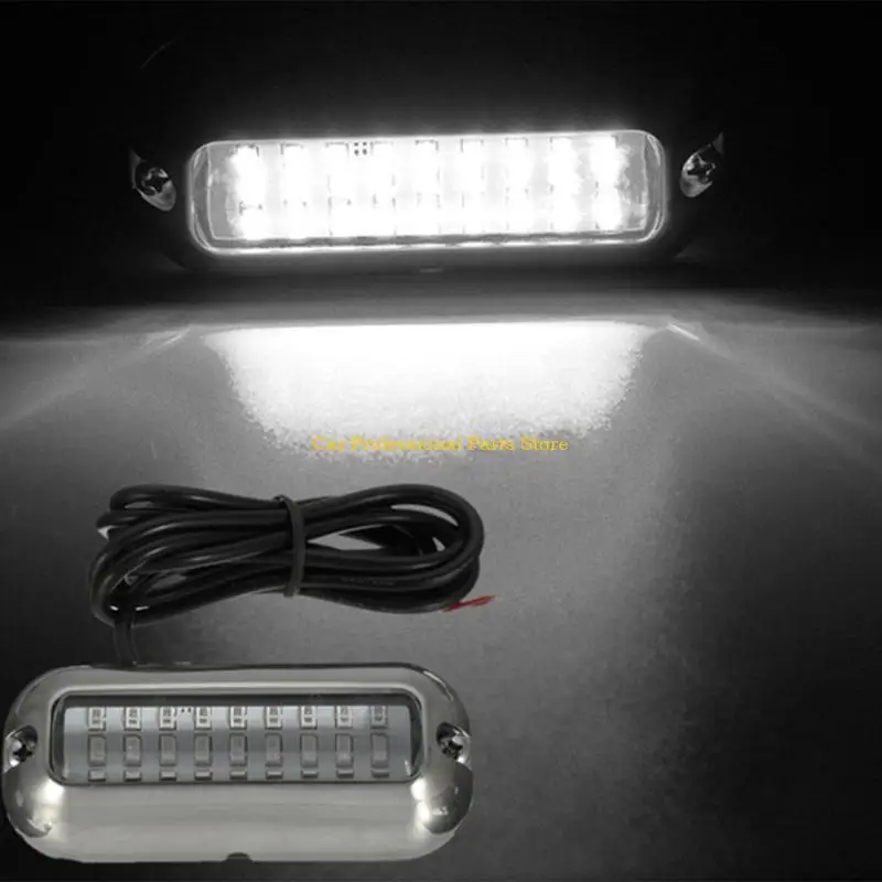 R53D ل 10-30V قارب البحرية Transom LED LED STERN 27 LEDS مقاوم للماء Marine Ligh