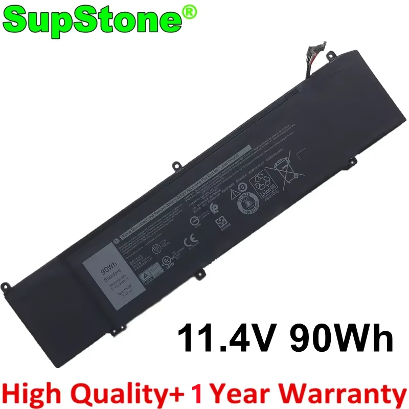 SupStone New XRGXX Laptop Battery For Dell Alienware M15 ALW15M-D1735R,M17 ALW17M-D2726S,G5 15 5590,G7 7590 P82F,7790 P40E P79F