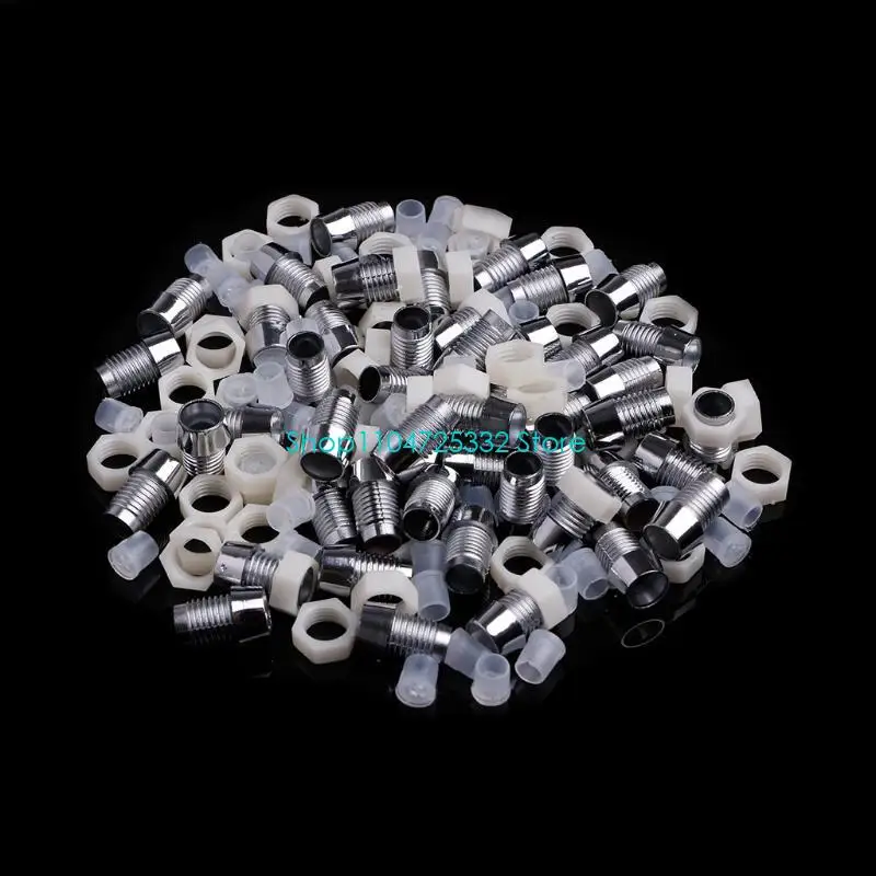 P5EA 50 Sets 5mm LED Socket Assorted Bezel Panel LED Diode Holder Gasket