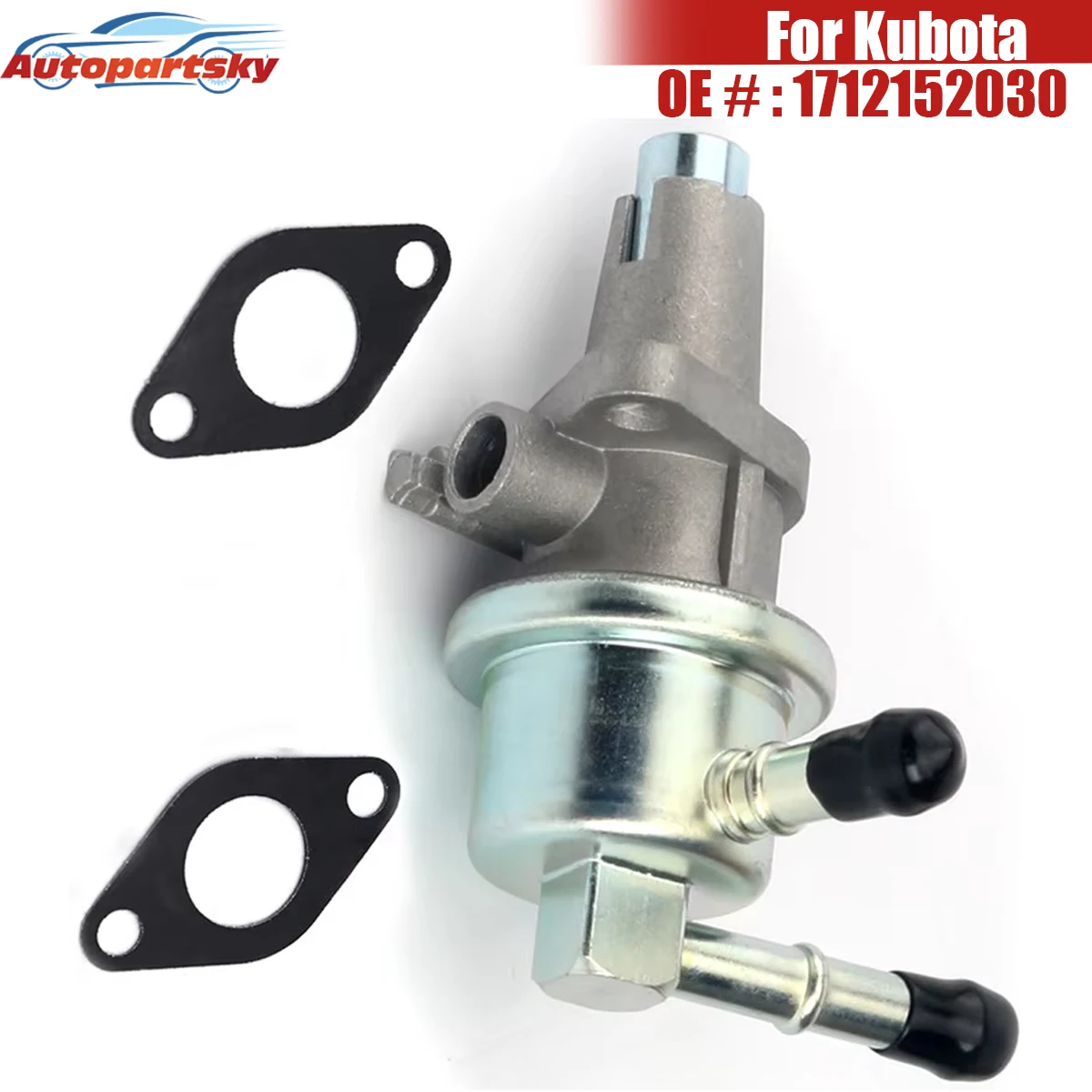 Auto Parts 6655216 1712152030 Fuel Lift Pump For Kubota V2203 Tractor L3240 L3300 L3400 L3410 V2003 V2203 V1903 D1703 New