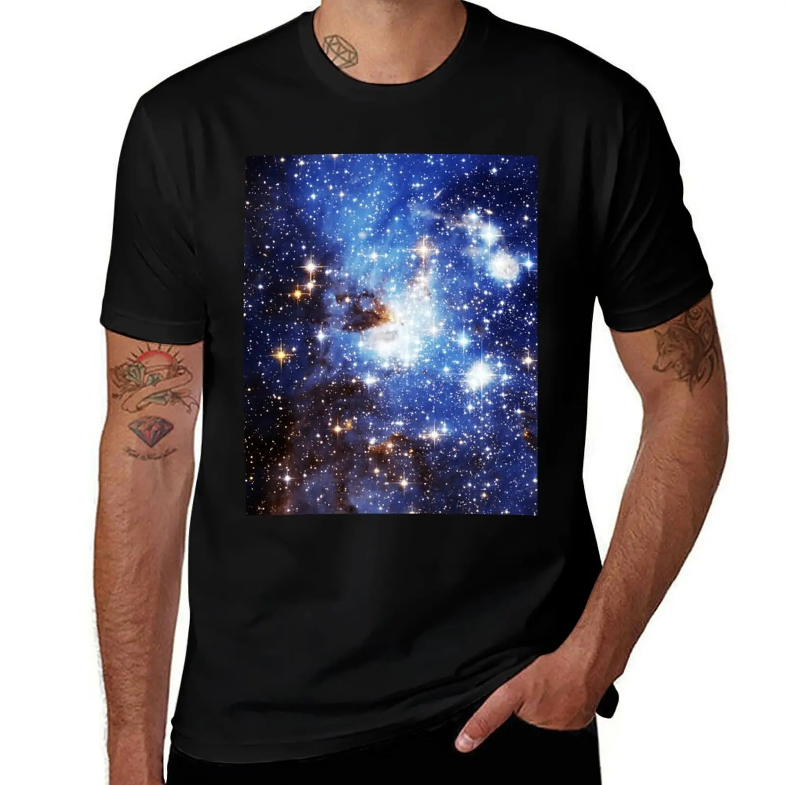 

Blue Galaxy 3.0 T-Shirt t shirts for man slim fit t shirt for man 100 percent cotton