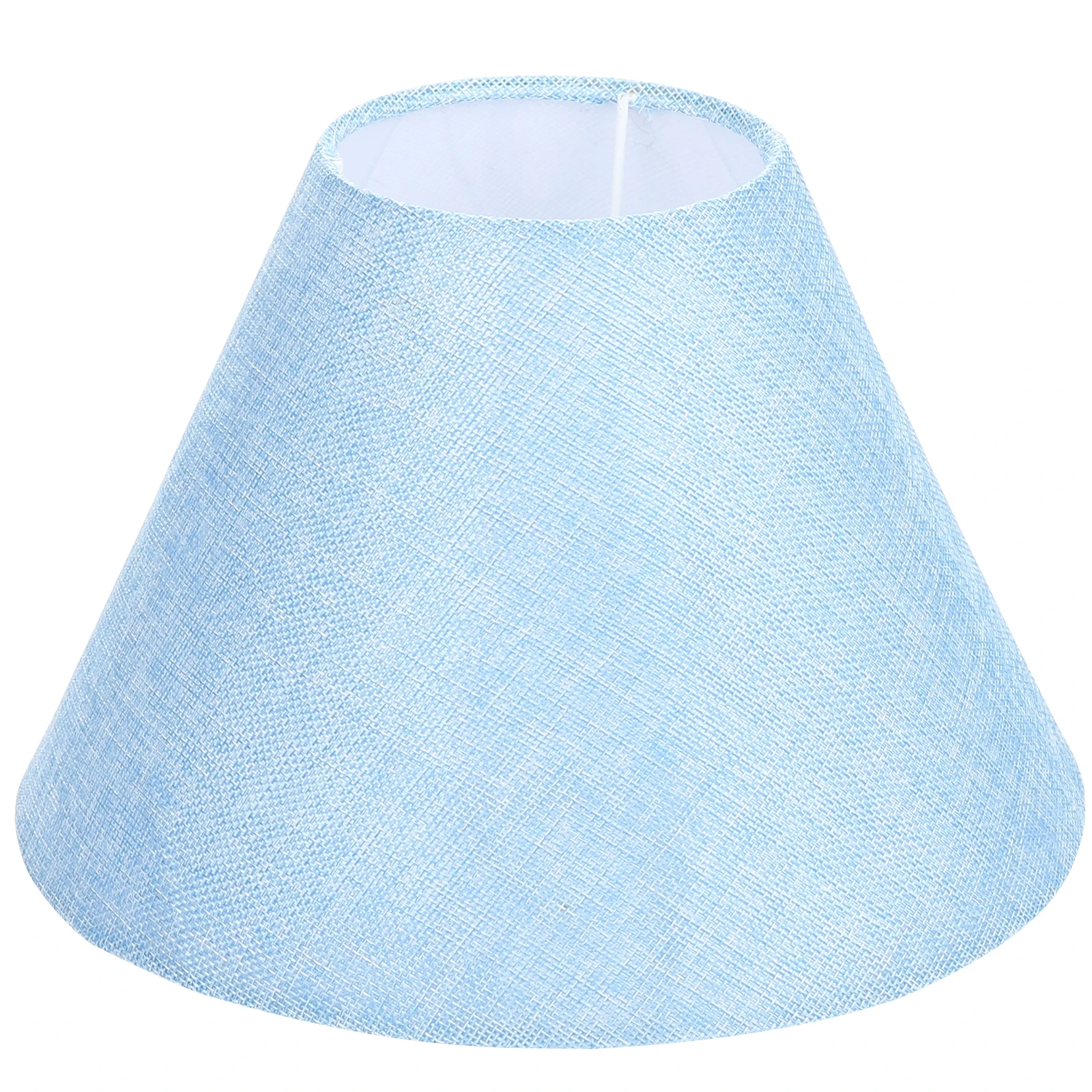 

Linen Lampshade Small Table Shades Cloth Drum Indoor Lampshades Desktop Light Natural Fabric Metal Mini Lamp Cover Replacement