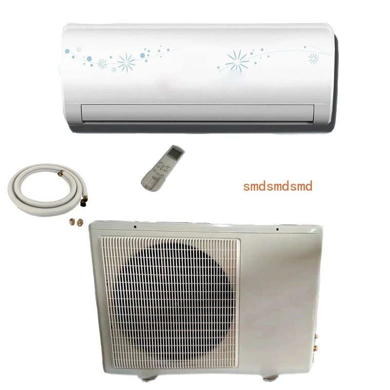 Commercial wall mounted air conditioning mini hanging 1.5HP 1ton 12000btu air conditioner inverter split ac with heat pump