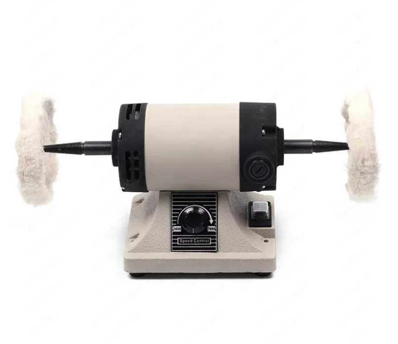 Desktop Metal, Plastic & Hardware Adjustable Speed Polishing Machine – Grinder for Stainless Steel & Multi-Material Finishing