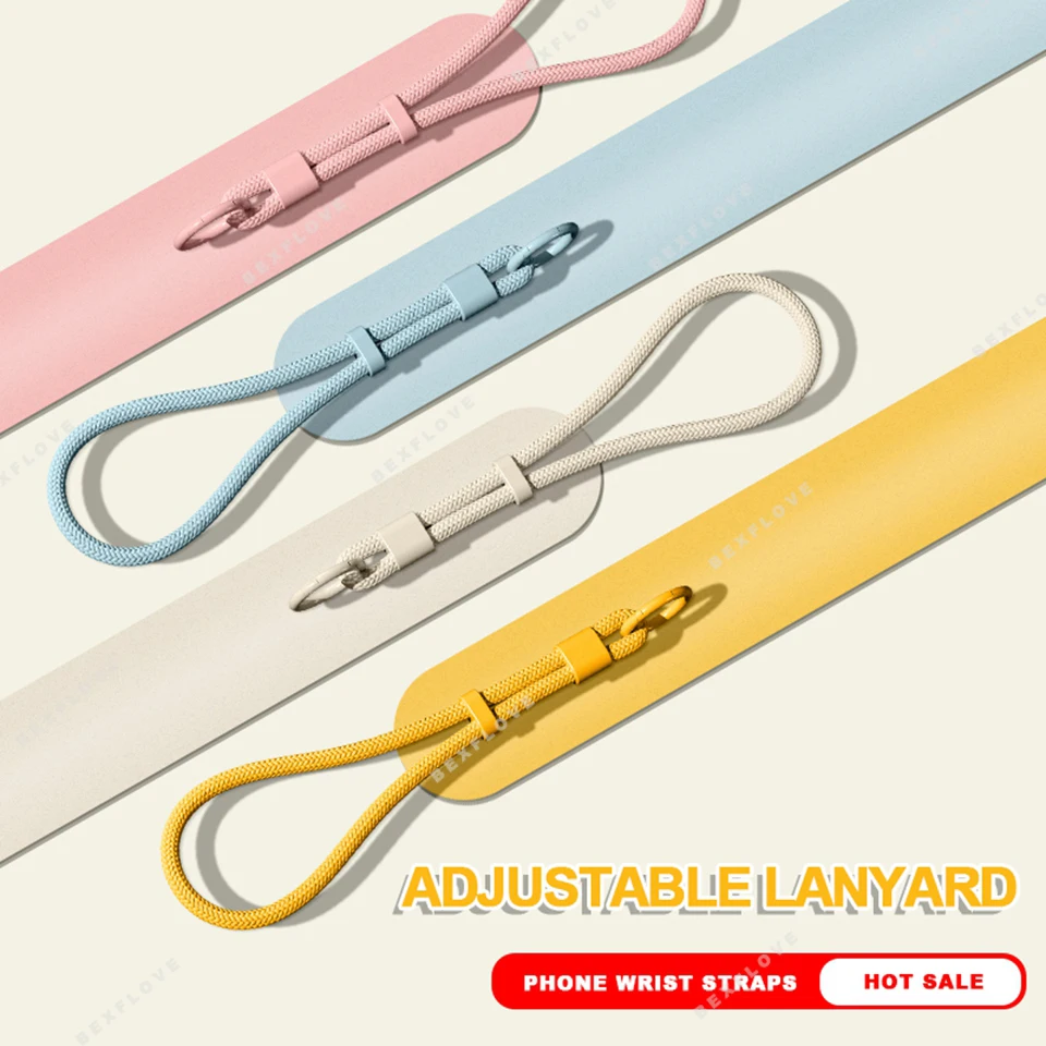 

Mobile Phone Charms Universal Case Lanyard Wrist Strap Handwoven Outdoor Sports Anti-Lost Bracelet Hanging Card Cord Charm