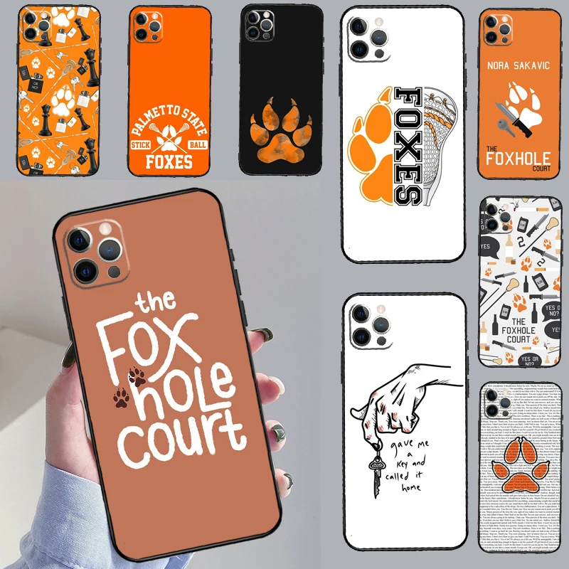 The Foxhole Court Case For iPhone 16 13 11 12 14 15 Pro Max mini XR X XS MAX Plus Cover Cases