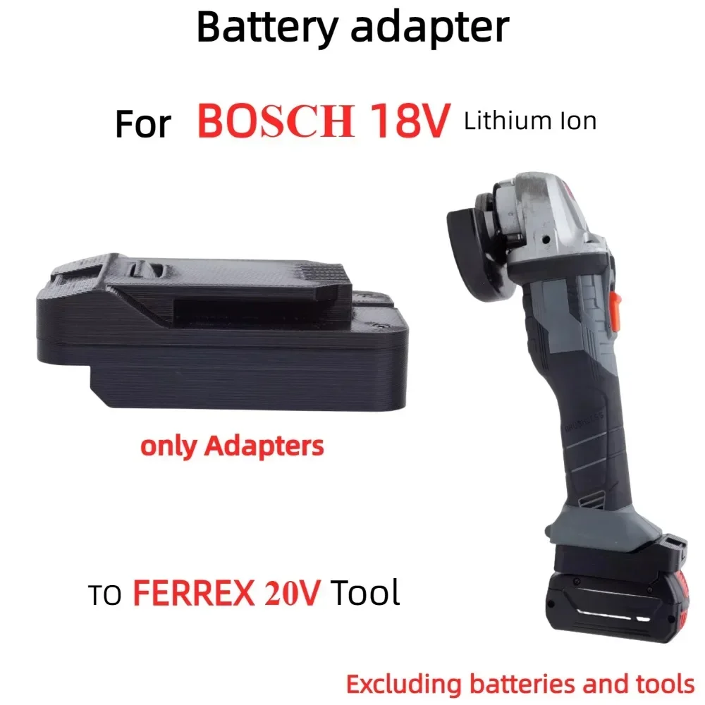 

Battery Adapter for BOSCH 18V Lithium Battery Converter TO Aldi FERREX 20V Brushless Cordless Drill Tools (Only Adapter)