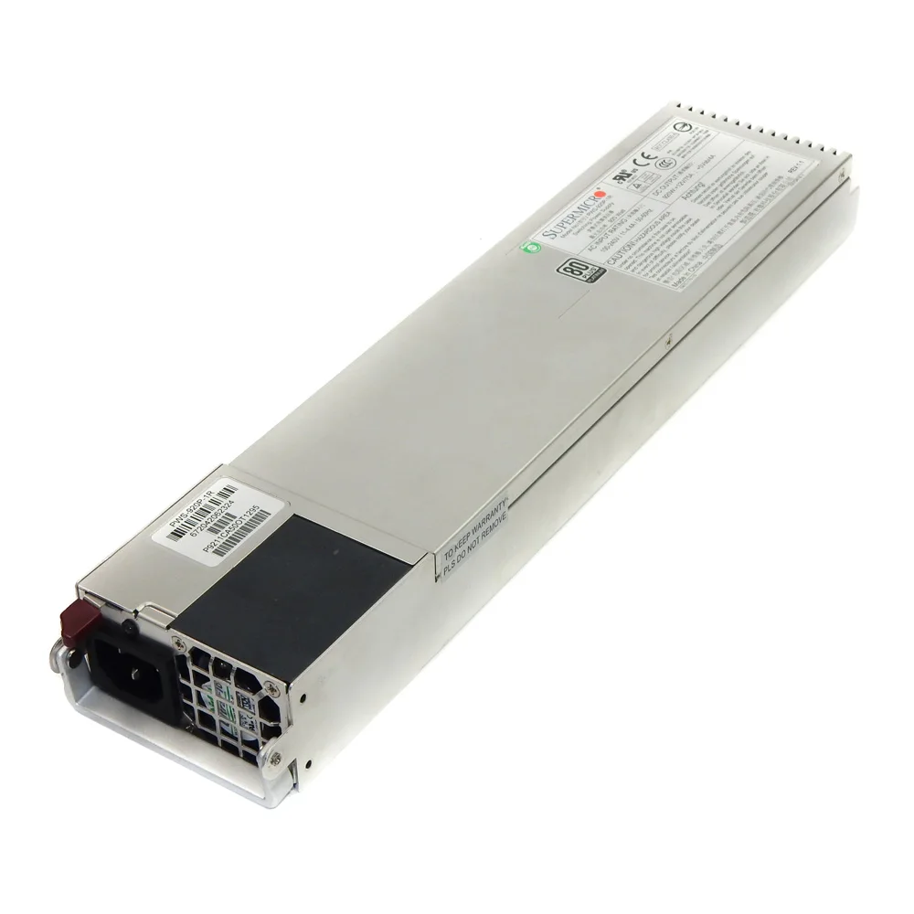 Supermicro PWS-920P-1R 920W 1U Redundant 80 Plus Platinum Power Supply PSU