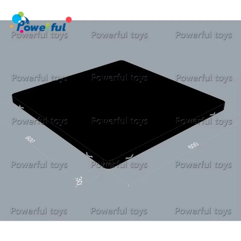 

High Quality Indoor square air Track Sport Court Factory Gymnastics air Tumble Floor Inflatable Black air Track