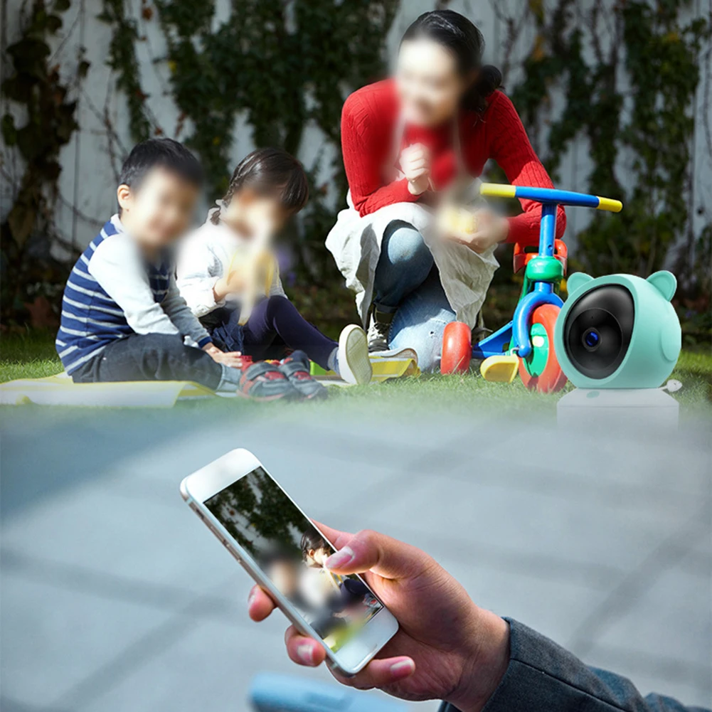 5 بوصة ل Tuya الذكية عن بعد كاميرا الطفل تغذية تذكير درجة الحرارة صرخة كشف الصوت الصوت والفيديو كاميرا جليسة الأطفال #3