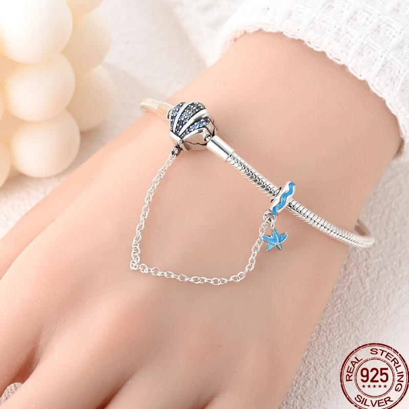 Original Bracelet 925 Silver 17-20cm Earth Safe 3mm Chain Snake Bone Bracelet Fit DIY Jewelry Beaded Birthday Jewelry Gift