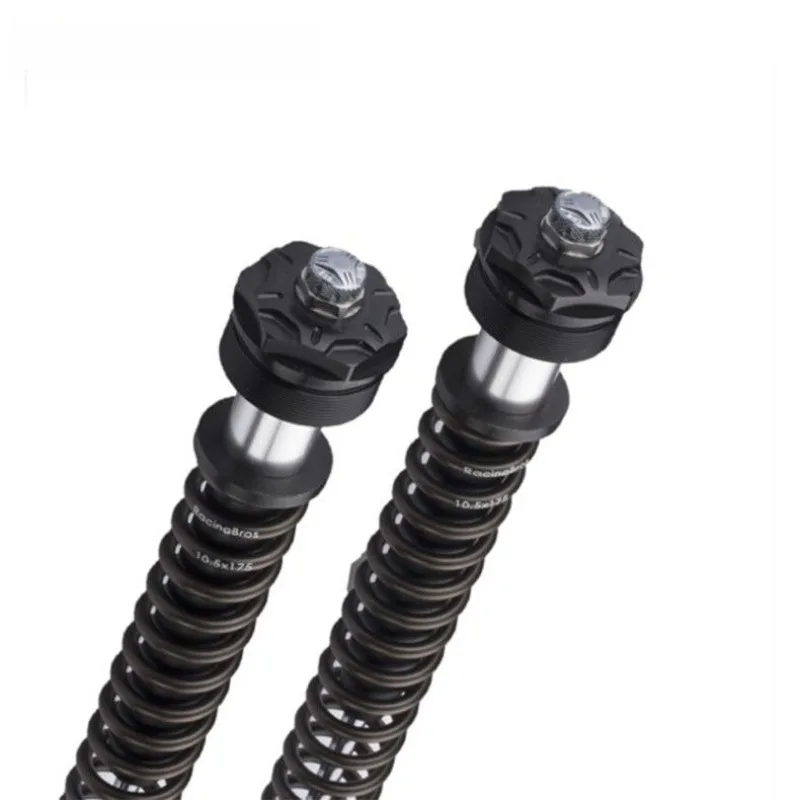 Glide, soft tail refitted front shock adjustable core