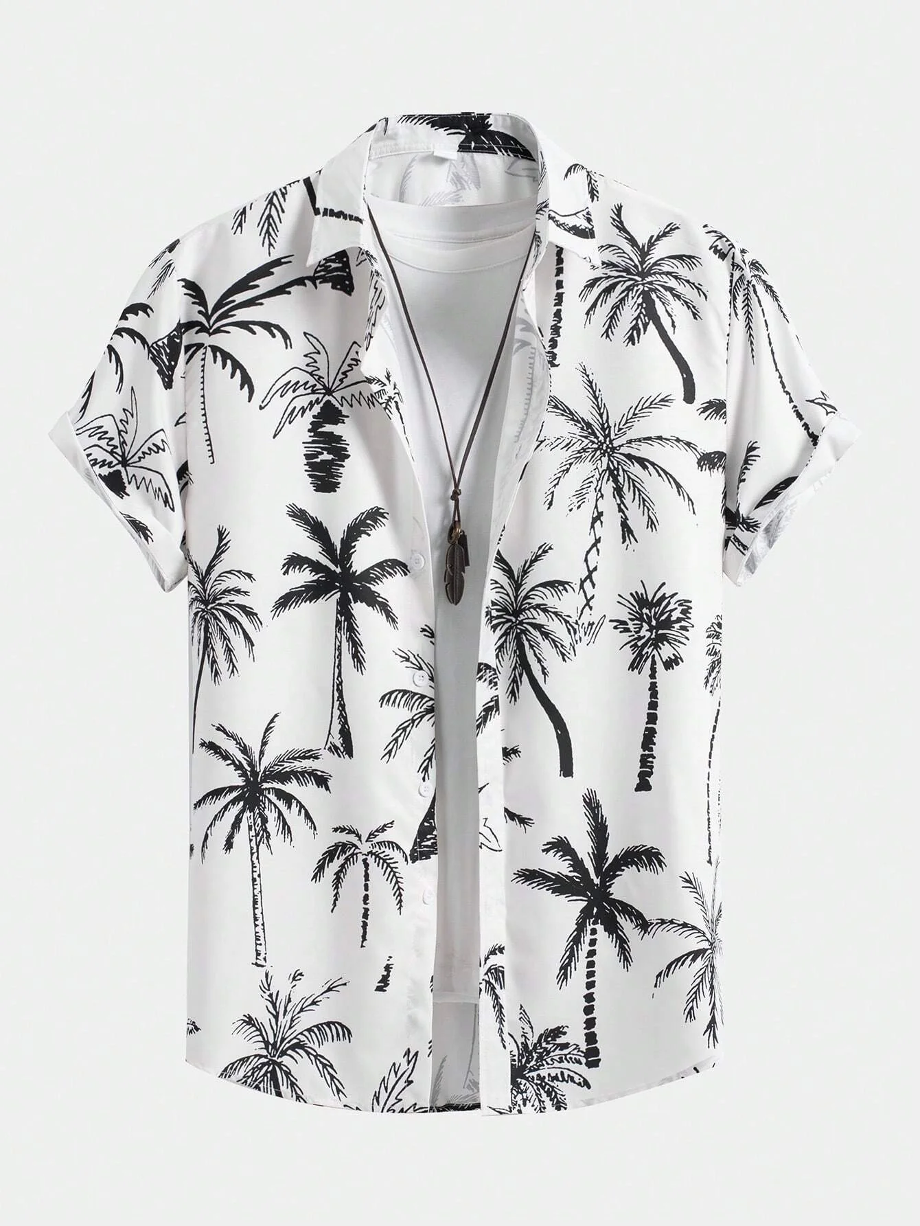 

3D Coconut Tree Print Summer Beach Men's Shirts Casual Style Hawaiian Daily Clothing Man/Women Short Sleeve Laper Holiday Blouse