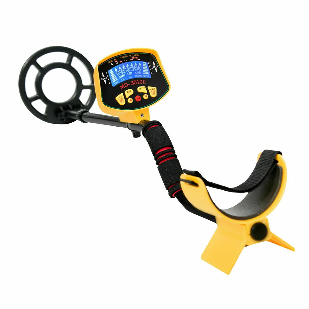 MD-3010II Handheld Metal Detector High Precision Underground Gold Detector Treasure Exploration