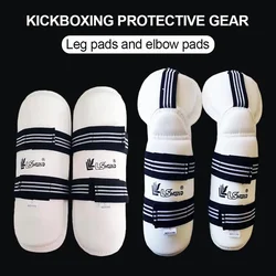 Taekwondo Protective Gear Full Set Of Arm And Leg Protection Adult Child Protect Suit Gear Fighting Karate Protective Shin Guard