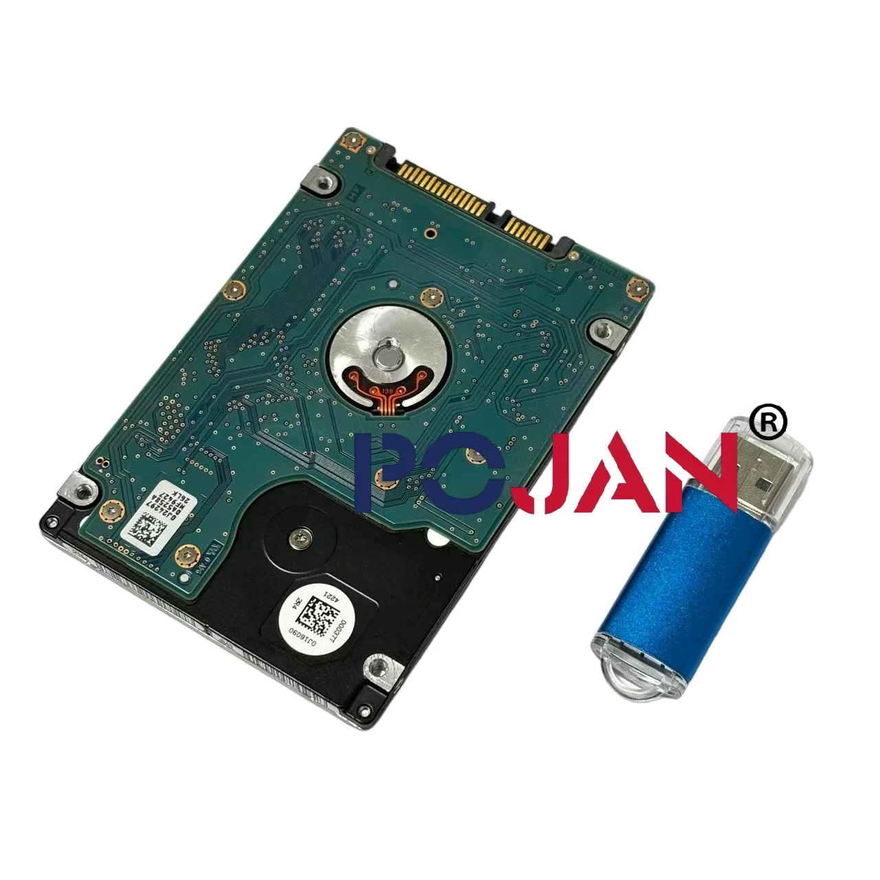 POJAN Hard Disk Drive + FW-drive Compatible with DesignJet T2300 T2300PS CN727-67045 CN727-67033 HDD FIX 08:XX ERROR Plotter